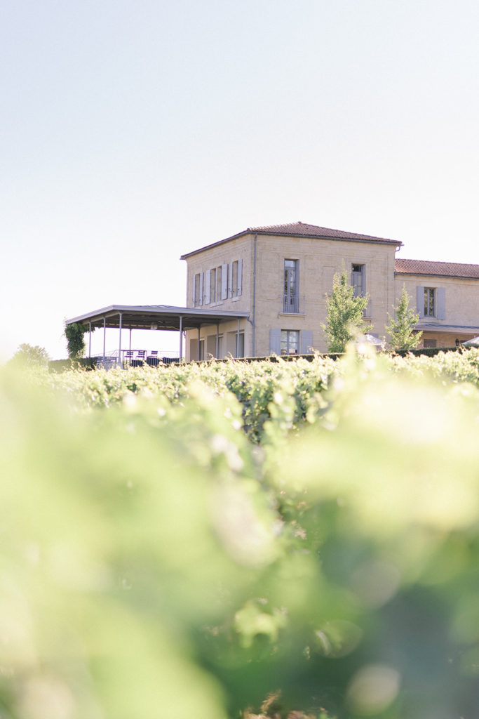Château au milieu des vignes pour les mariages à Saint Emilion